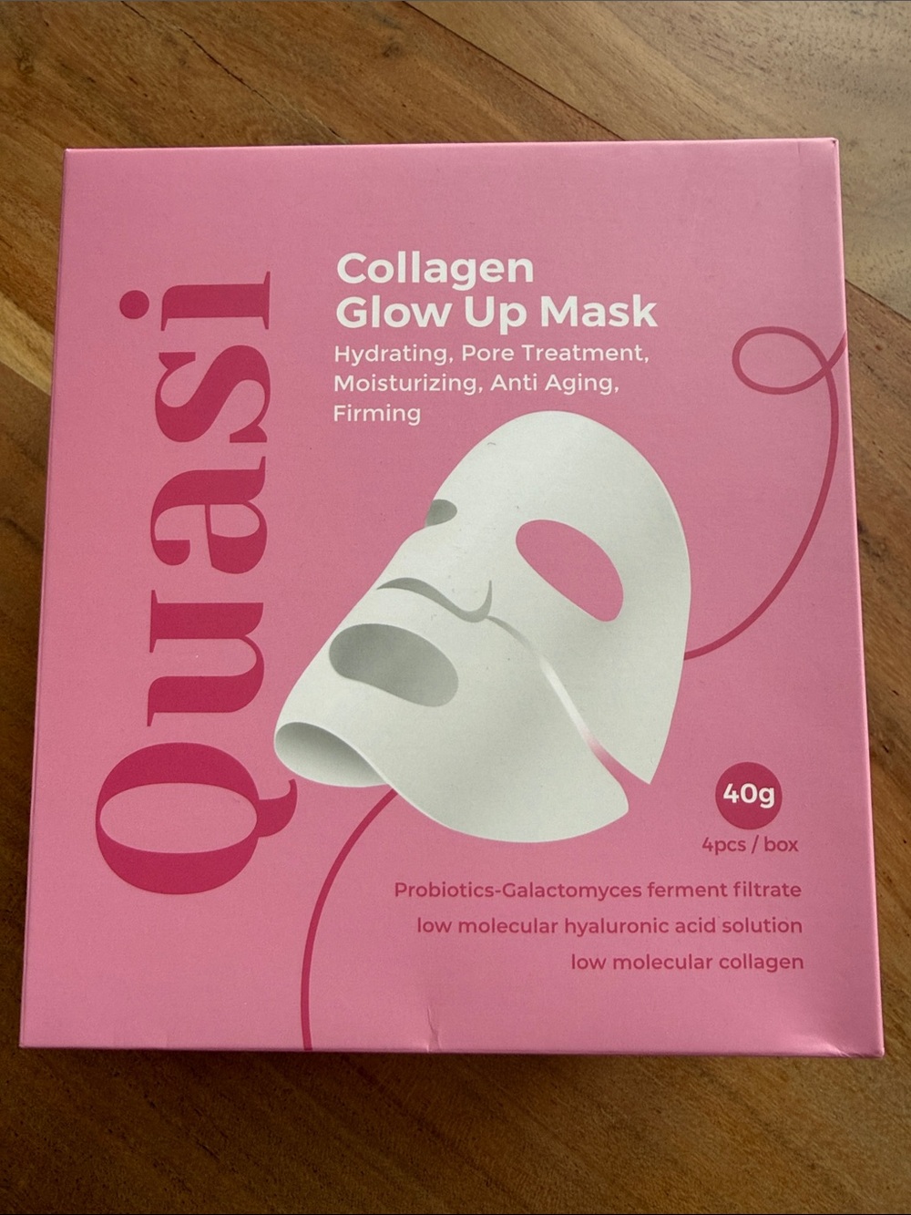 Collagen Glow Up Mask - Pink Hydrating Sheet Mask